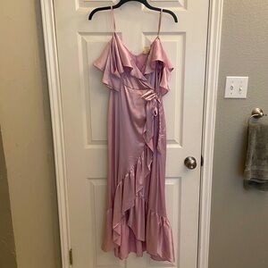 Altar’d State Satin Maxi Dress
